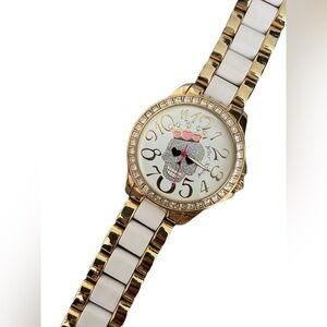 Betsey Johnson Skull Watch